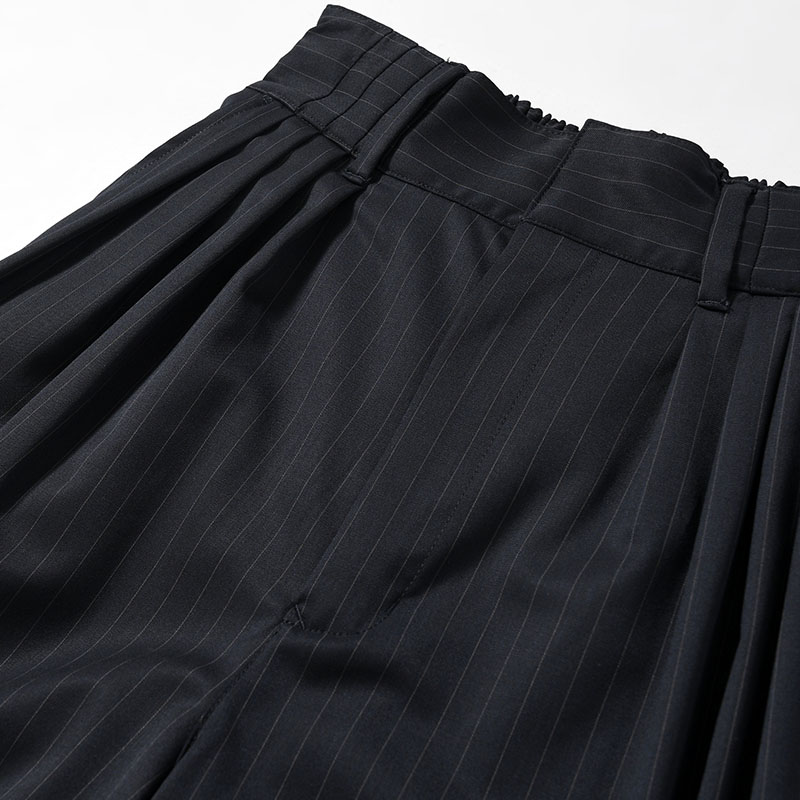 EXTREME WIDE PINSTRIPE PANTS -2.COLOR-