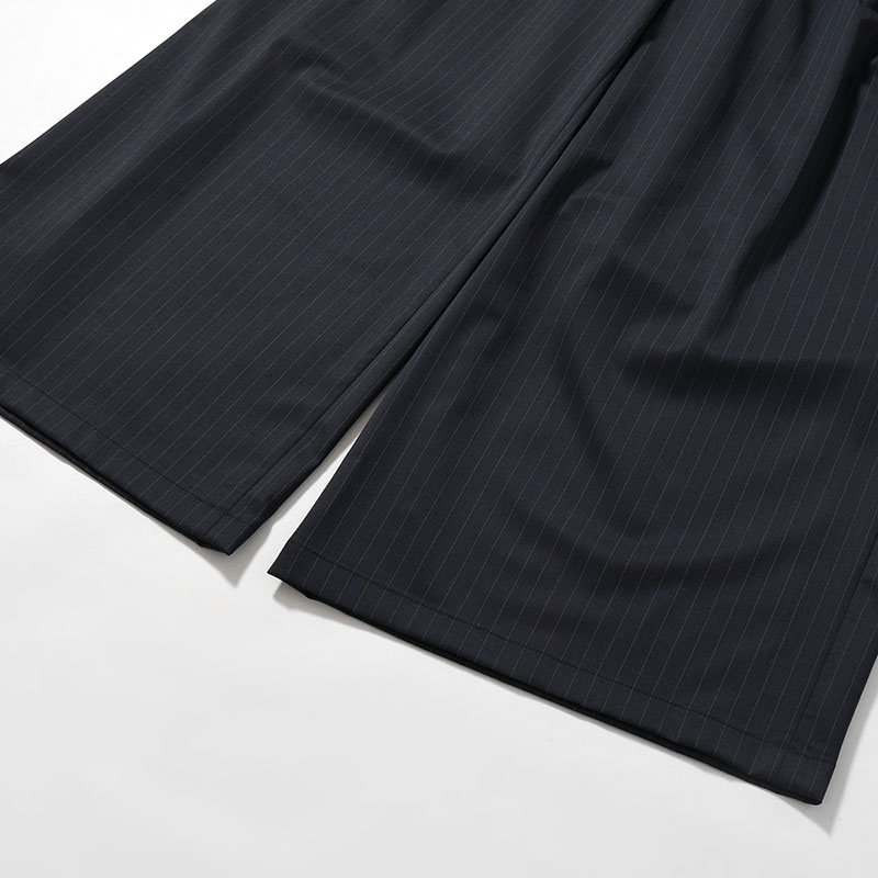 EXTREME WIDE PINSTRIPE PANTS -2.COLOR-