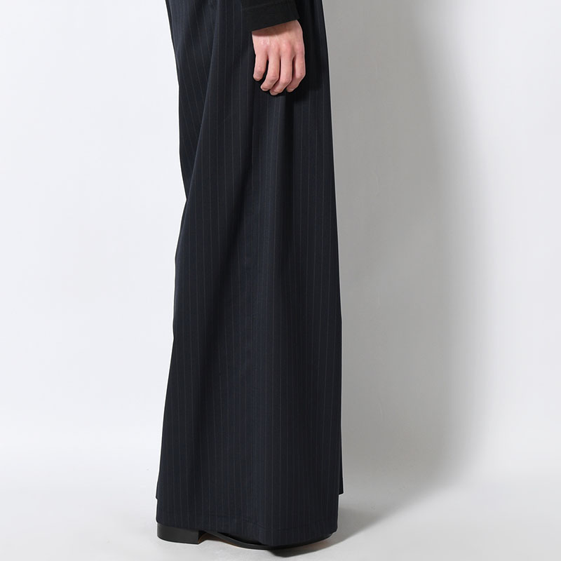 EXTREME WIDE PINSTRIPE PANTS -2.COLOR-