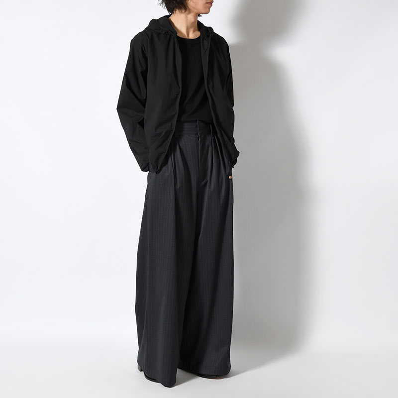EXTREME WIDE PINSTRIPE PANTS -2.COLOR-