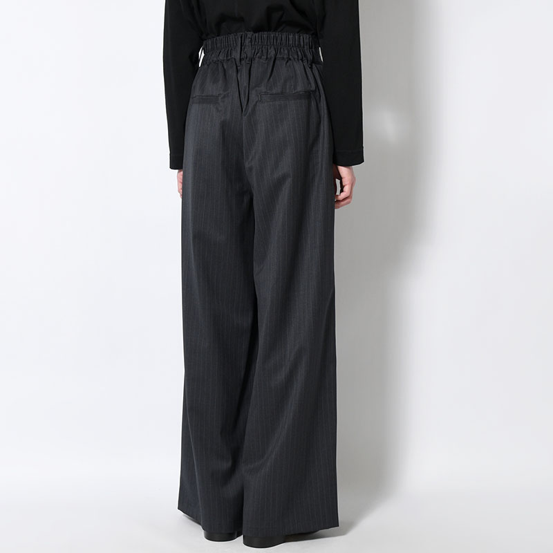 EXTREME WIDE PINSTRIPE PANTS -2.COLOR-