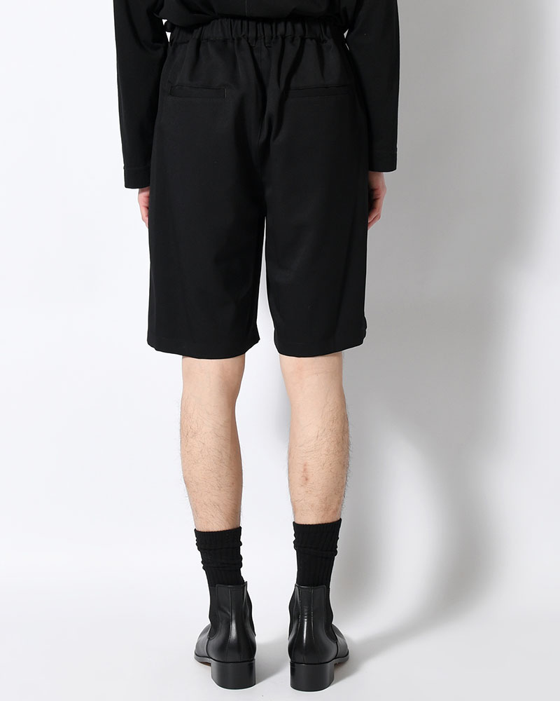 2TUCK EASY SHORTS -BLACK-