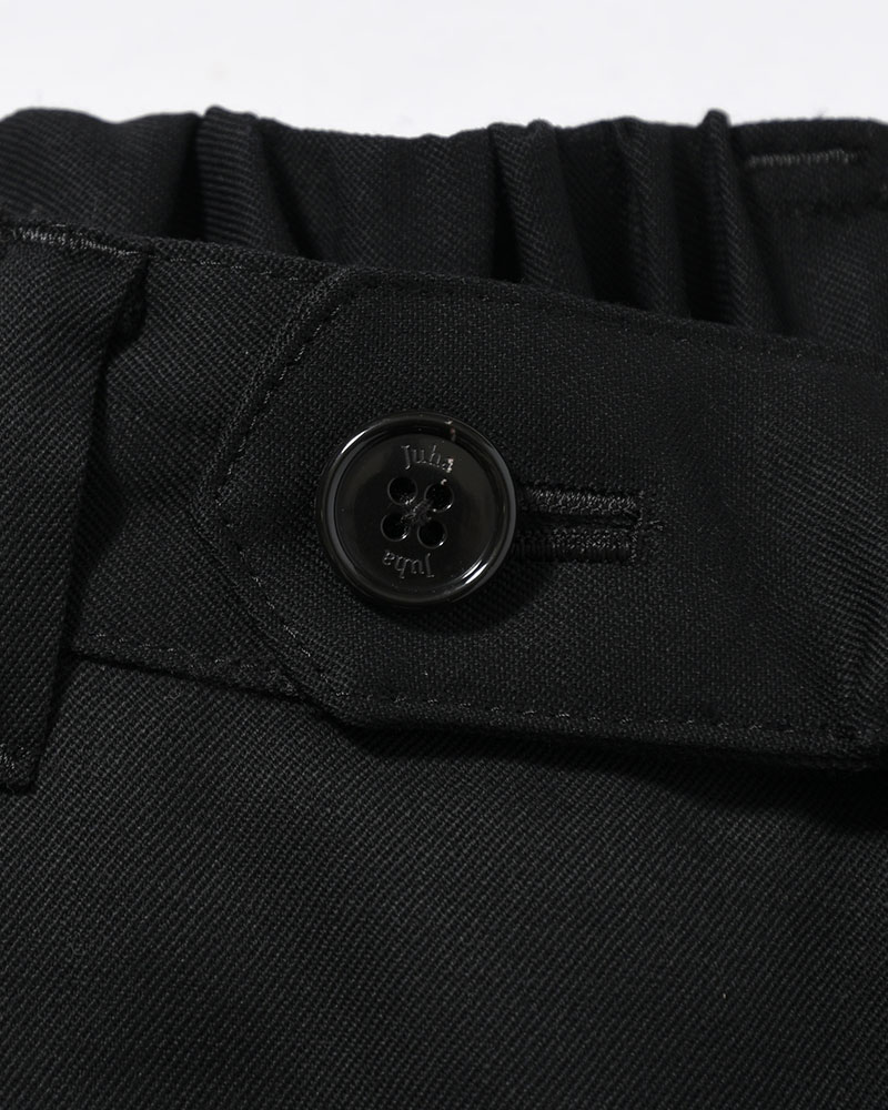 2TUCK EASY SHORTS -BLACK-