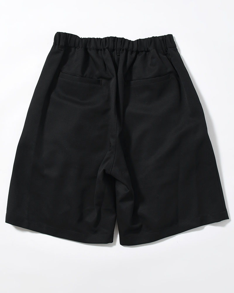 2TUCK EASY SHORTS -BLACK-