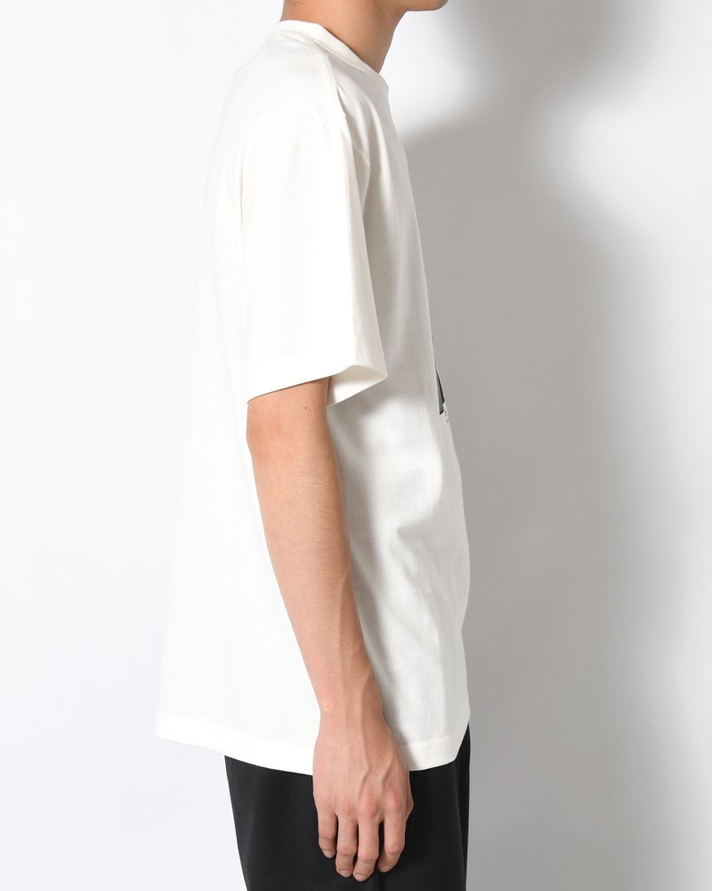 PATTI SMITH PHOTO TEE by KEVIN CUMMINS -WHITE-