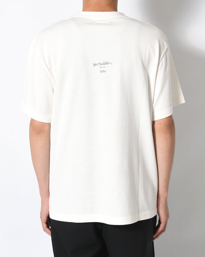 PATTI SMITH PHOTO TEE by KEVIN CUMMINS -WHITE-