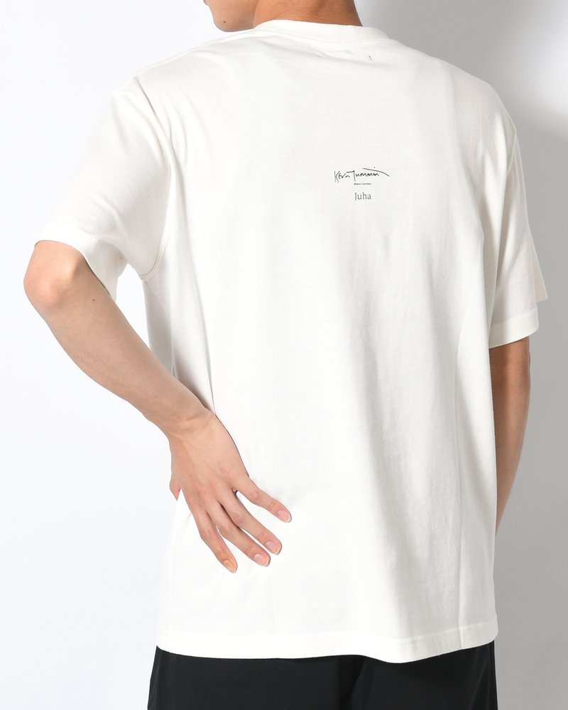 PATTI SMITH PHOTO TEE by KEVIN CUMMINS -WHITE-