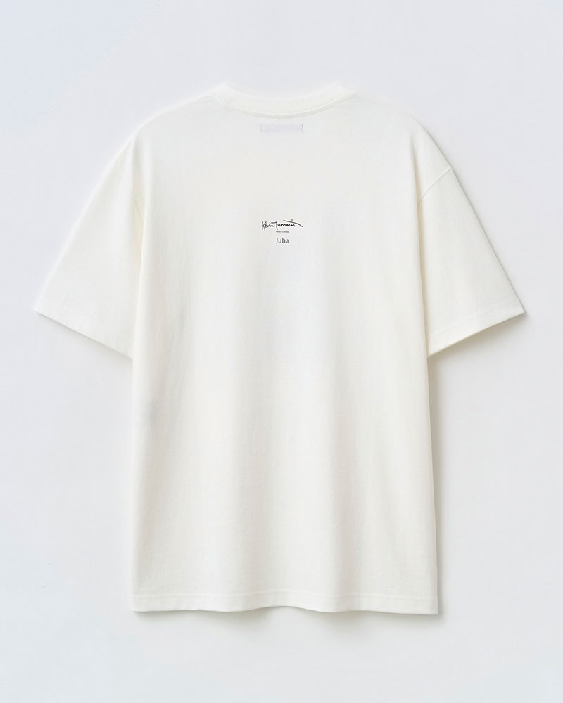 PATTI SMITH PHOTO TEE by KEVIN CUMMINS -WHITE-