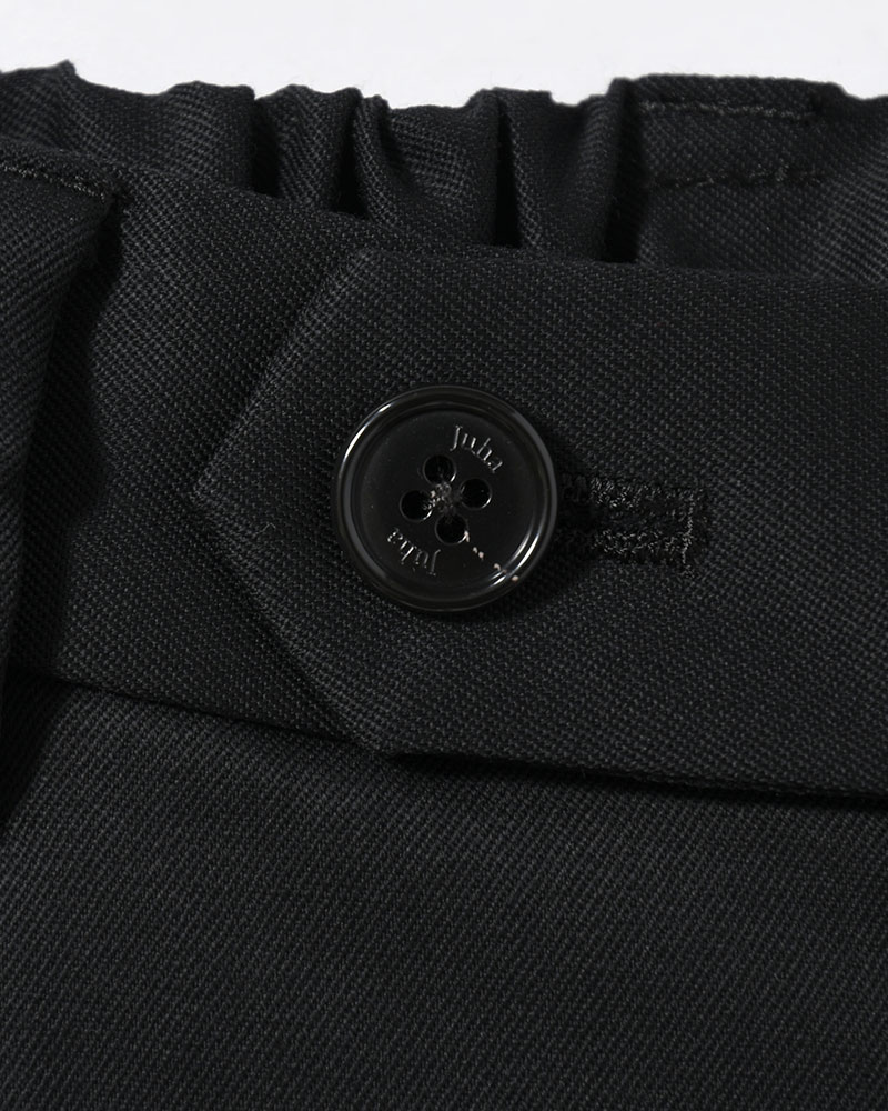 FLUID FLARE PANTS -BLACK-