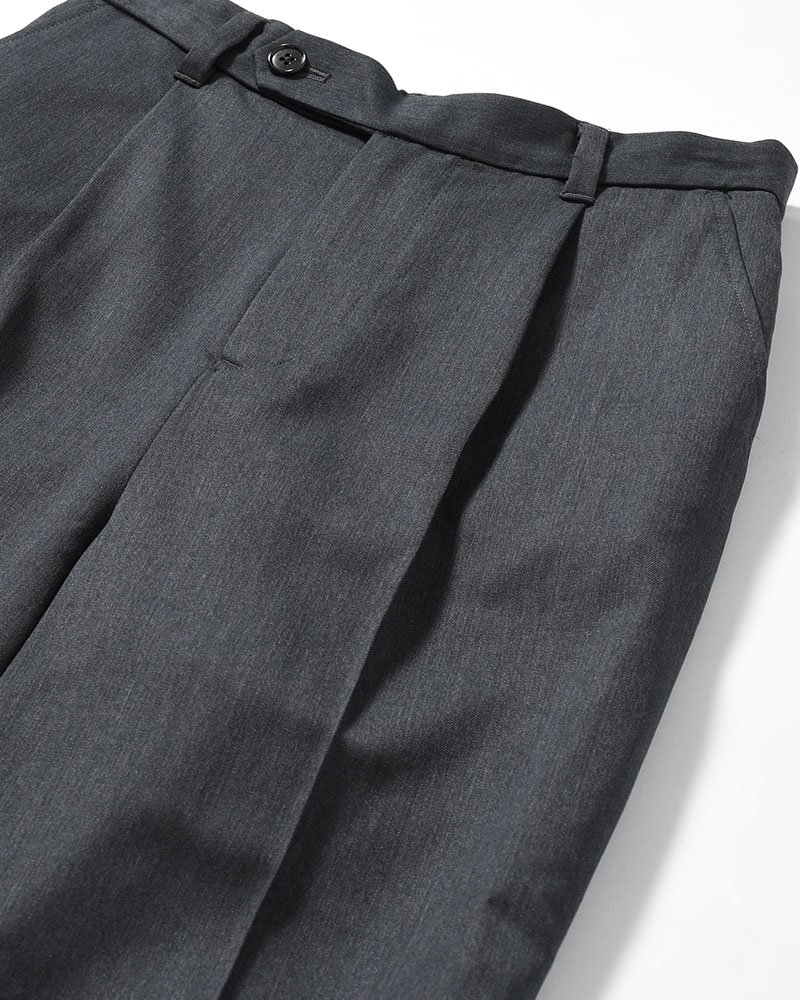 FLUID FLARE PANTS -GRAY-