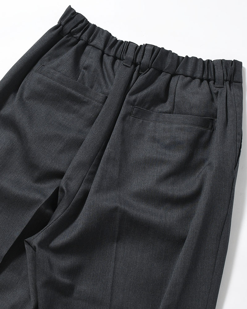 FLUID FLARE PANTS -GRAY-