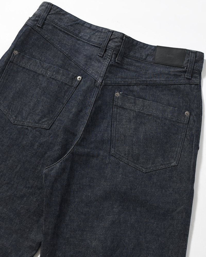 FORMED WIDE DENIM(ONE WASH) -INDIGO-