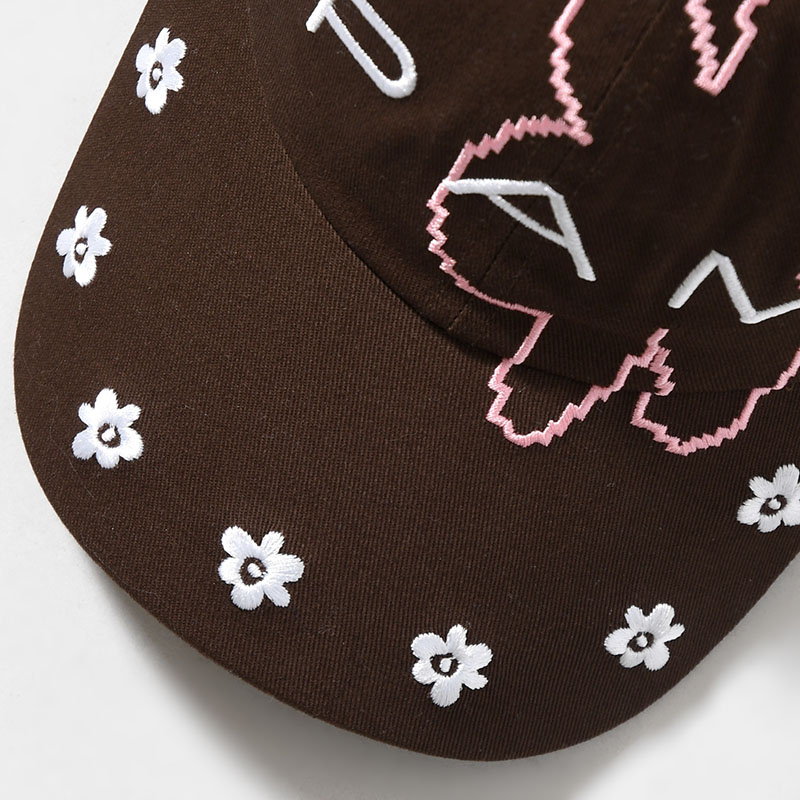 BRICK GESTURES BASEBALL CAP -TOFFEE-