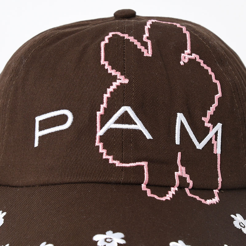 BRICK GESTURES BASEBALL CAP -TOFFEE-