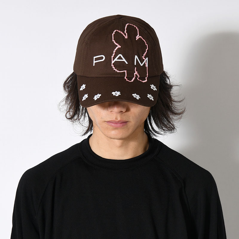 BRICK GESTURES BASEBALL CAP -TOFFEE-