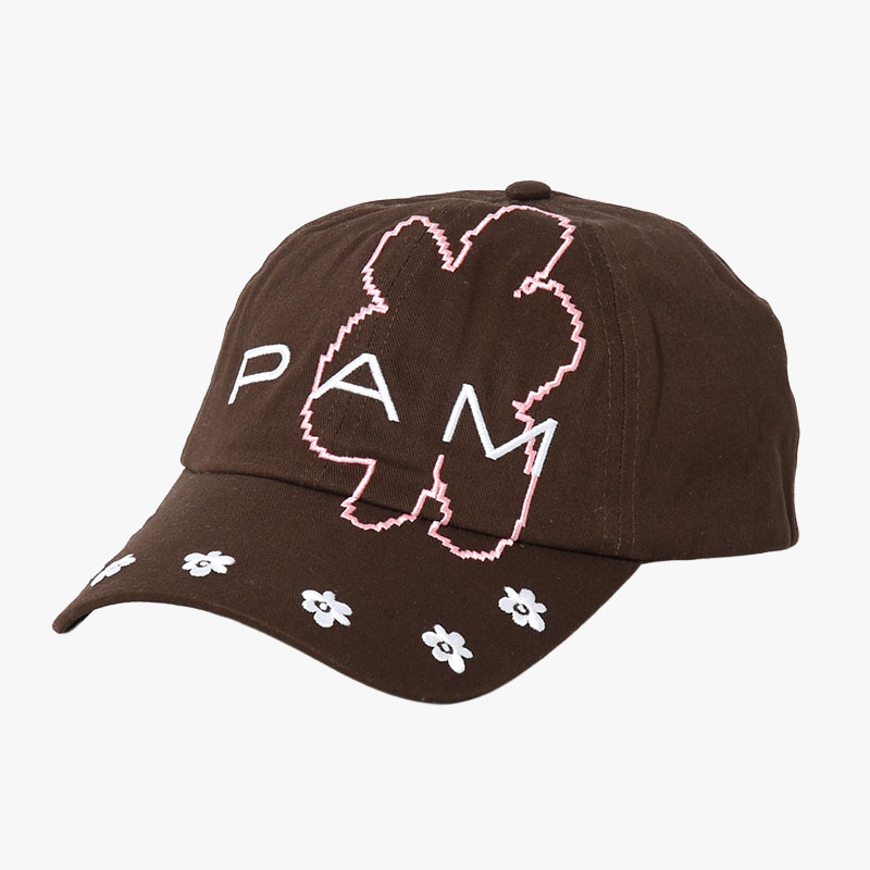BRICK GESTURES BASEBALL CAP -TOFFEE-