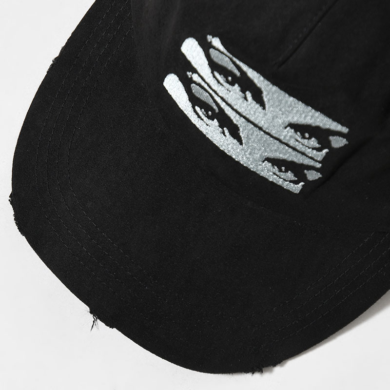 STACKS ON TRUCKER CAP -BLACK-