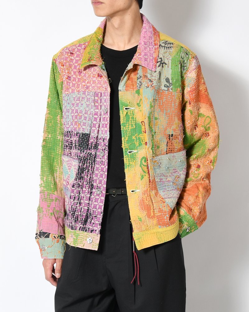 KANTHA QUILT TYPE-2.5 JACKET size:2 -TYPE:A-