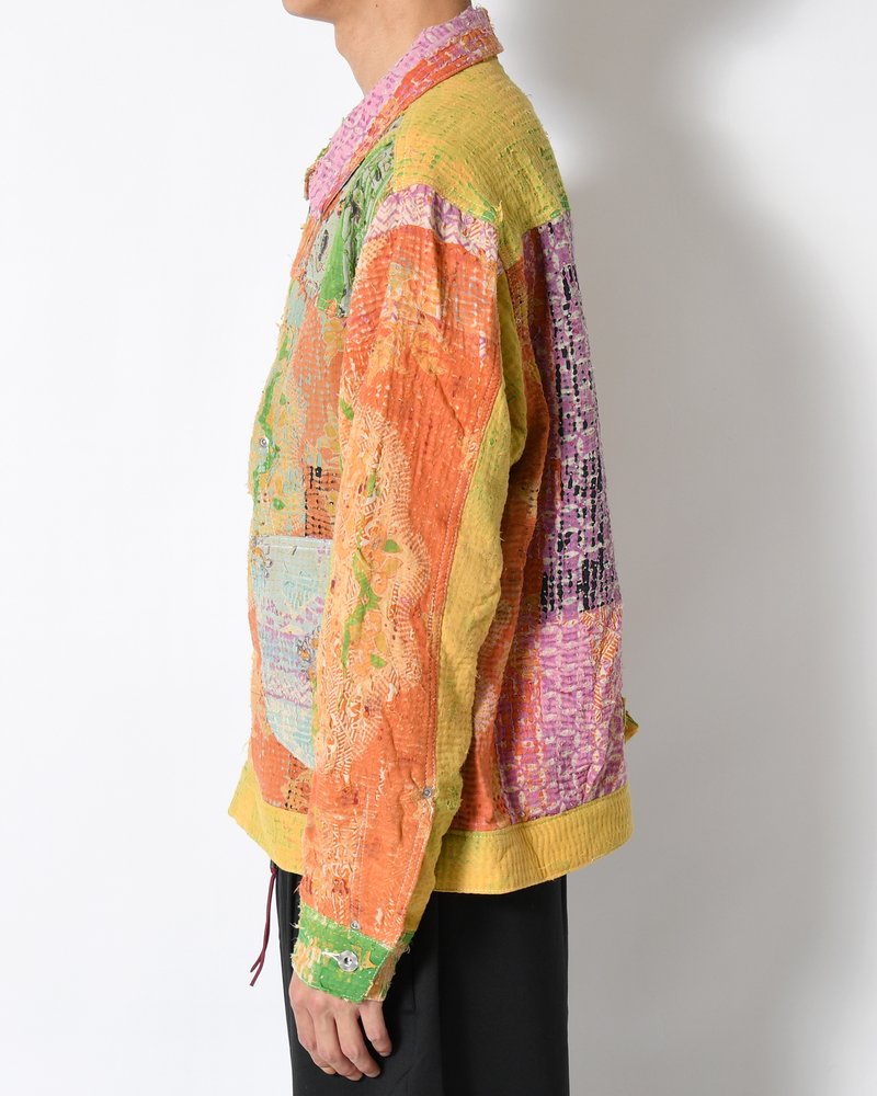 KANTHA QUILT TYPE-2.5 JACKET size:2 -TYPE:A-