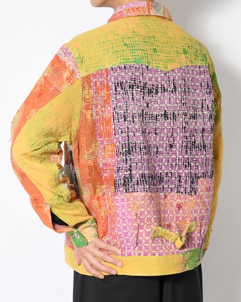 KANTHA QUILT TYPE-2.5 JACKET size:2 -TYPE:A-