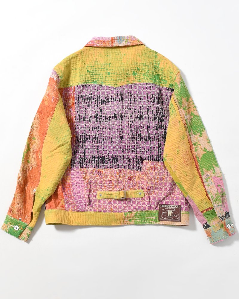 KANTHA QUILT TYPE-2.5 JACKET size:2 -TYPE:A-