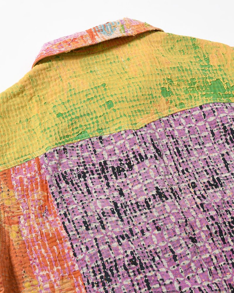 KANTHA QUILT TYPE-2.5 JACKET size:2 -TYPE:A-