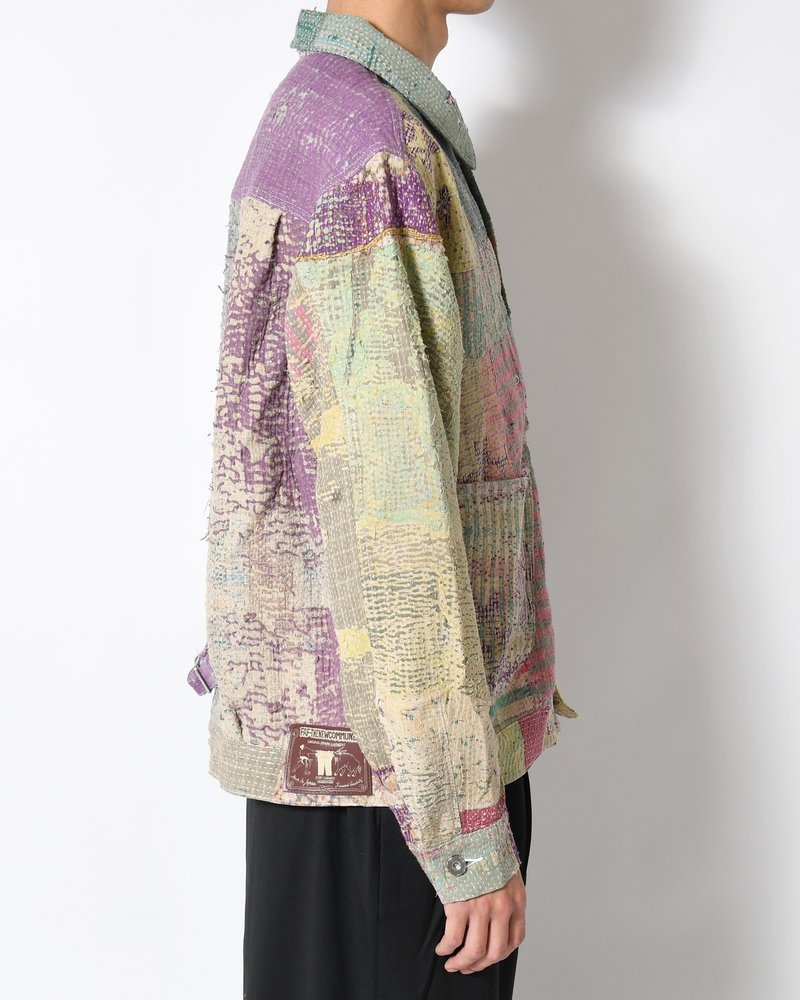 KANTHA QUILT TYPE-2.5 JACKET size:2 -TYPE:B-