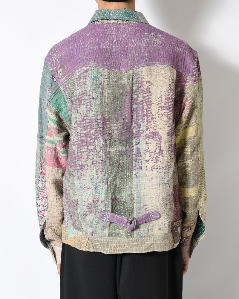 KANTHA QUILT TYPE-2.5 JACKET size:2 -TYPE:B-