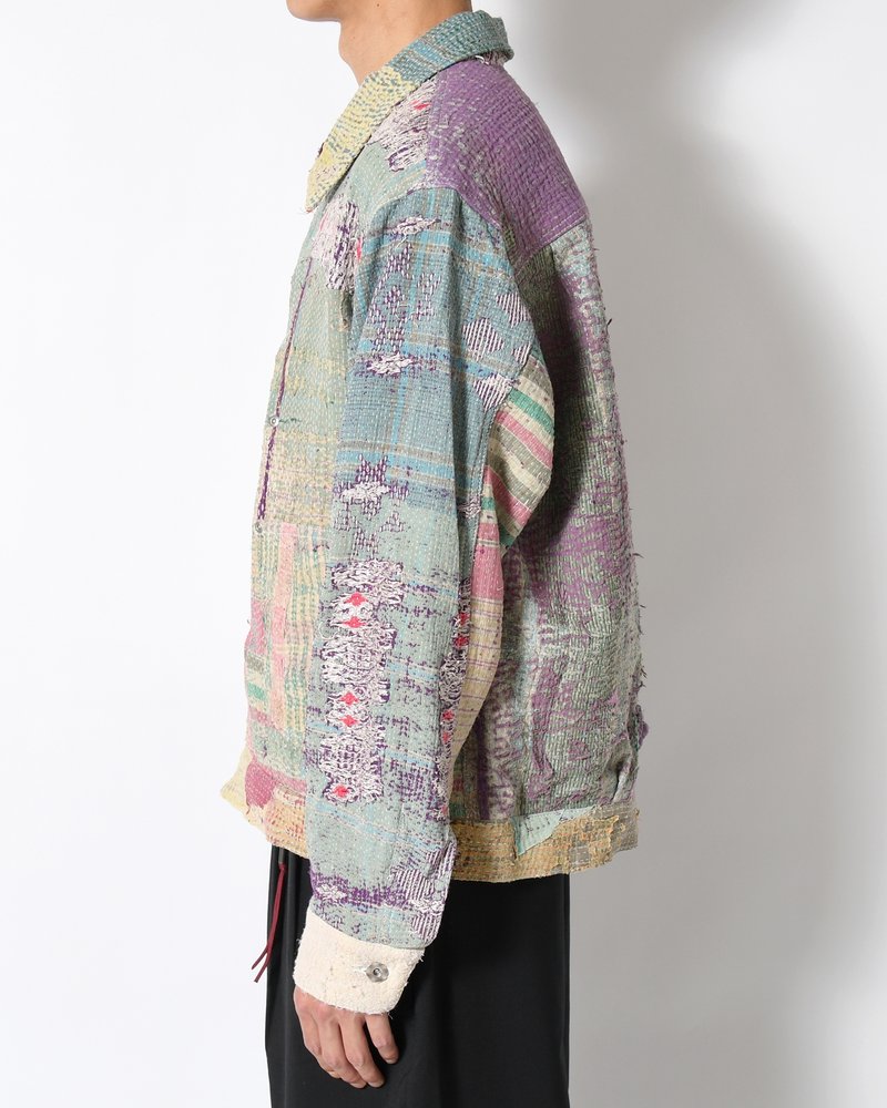 KANTHA QUILT TYPE-2.5 JACKET size:2 -TYPE:B-