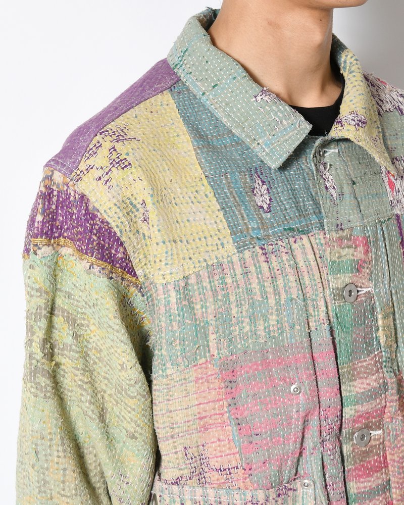 KANTHA QUILT TYPE-2.5 JACKET size:2 -TYPE:B-