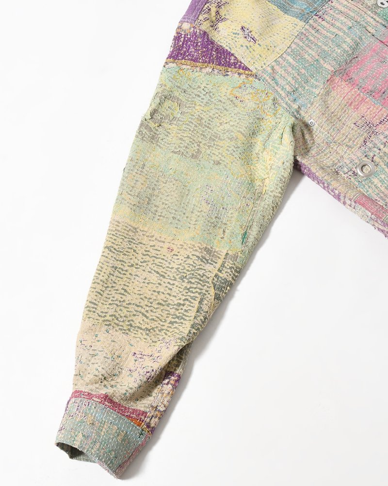 KANTHA QUILT TYPE-2.5 JACKET size:2 -TYPE:B-