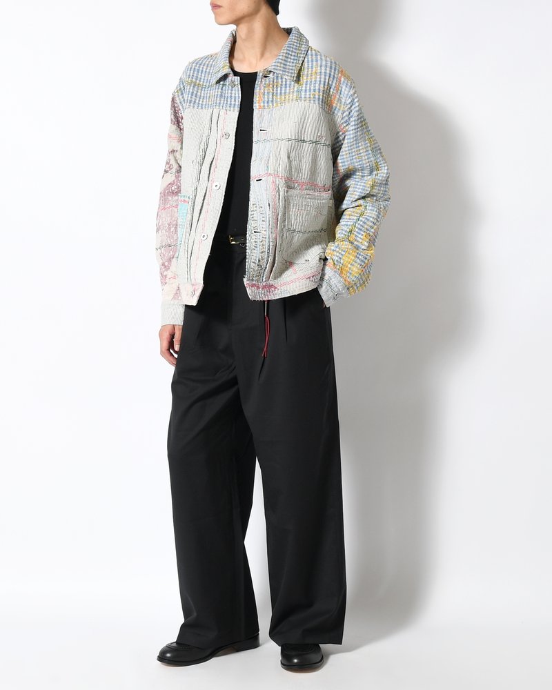 KANTHA QUILT TYPE-2.5 JACKET size:2 -TYPE:C-