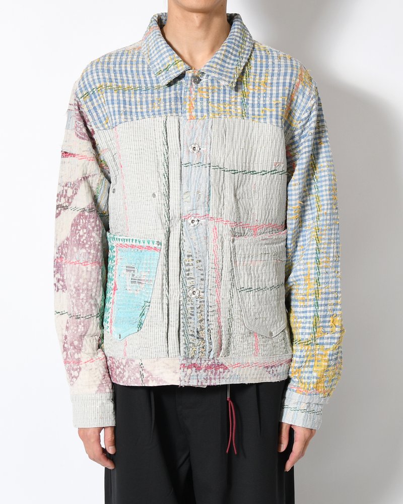 KANTHA QUILT TYPE-2.5 JACKET size:2 -TYPE:C-
