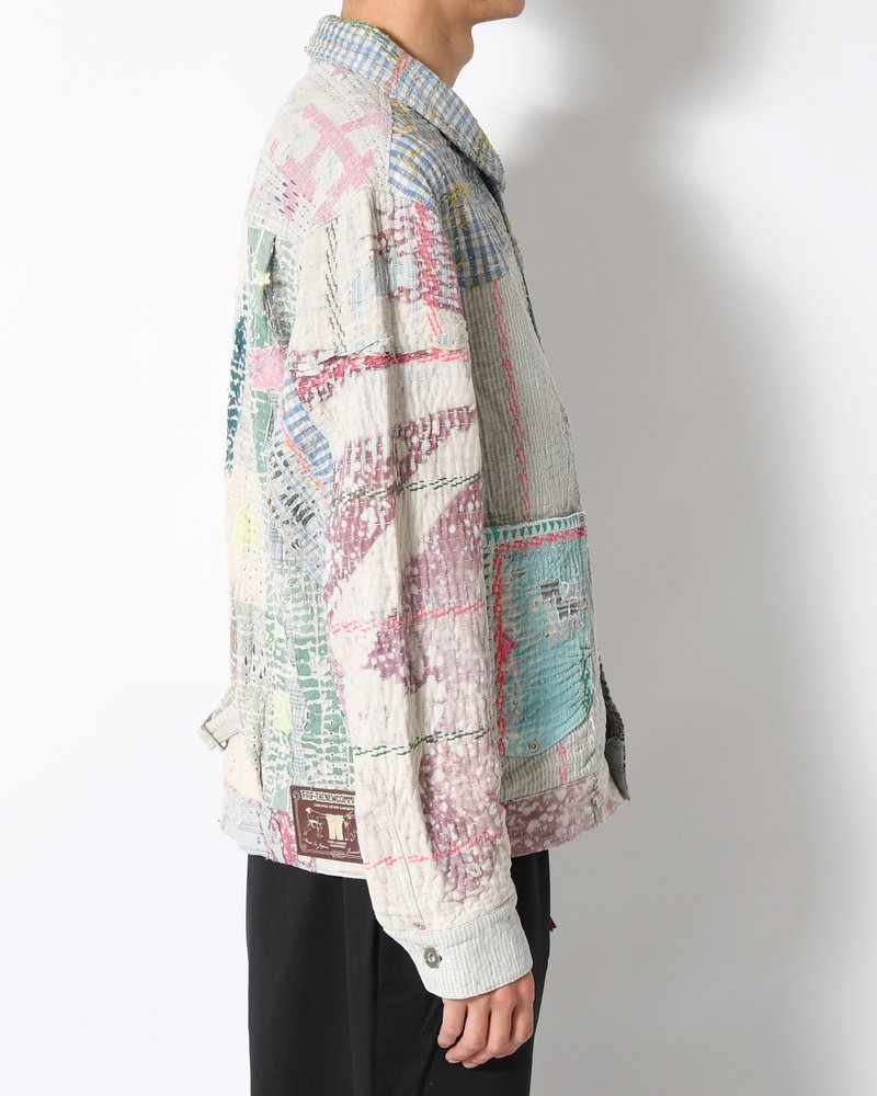 KANTHA QUILT TYPE-2.5 JACKET size:2 -TYPE:C-