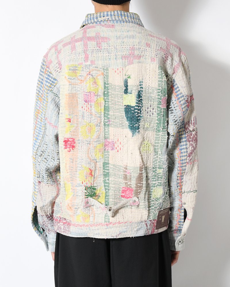 KANTHA QUILT TYPE-2.5 JACKET size:2 -TYPE:C-