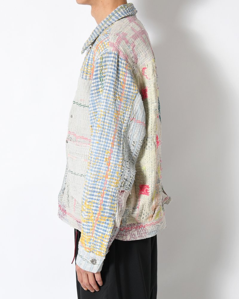 KANTHA QUILT TYPE-2.5 JACKET size:2 -TYPE:C-
