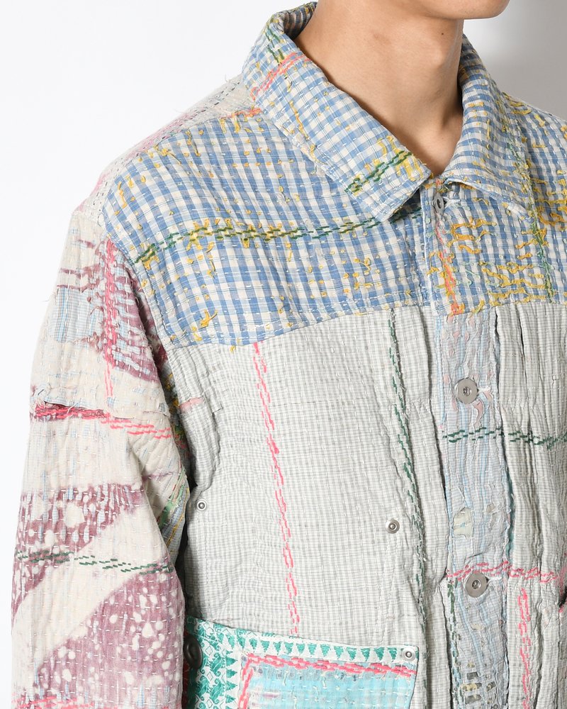 KANTHA QUILT TYPE-2.5 JACKET size:2 -TYPE:C-