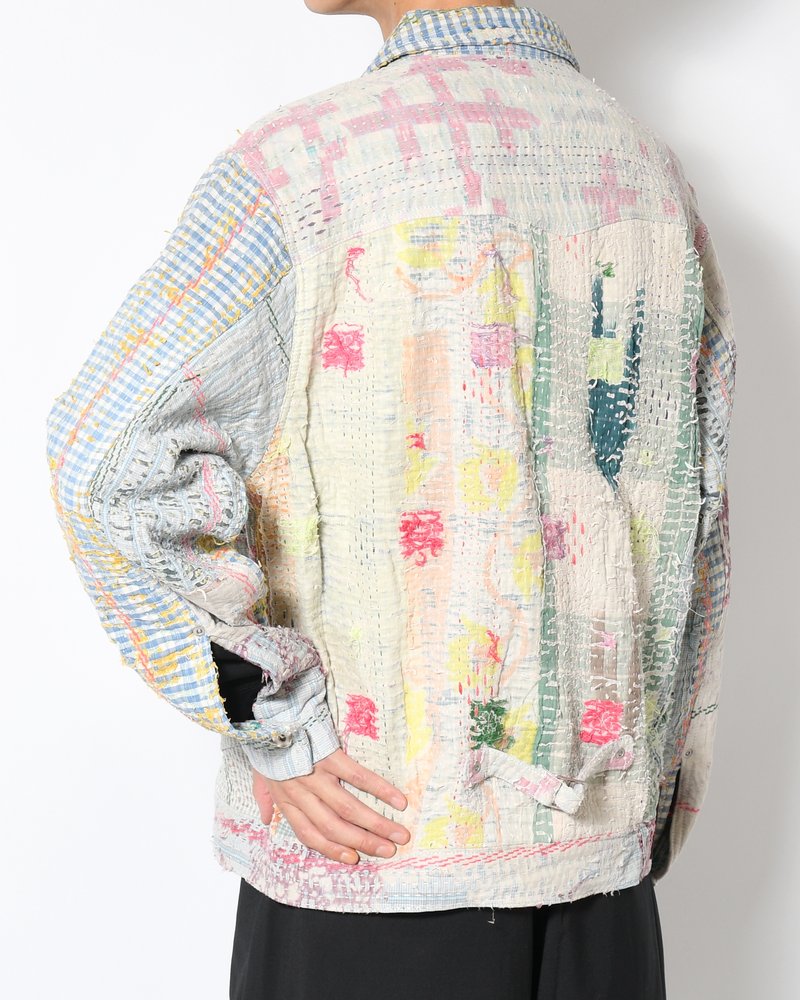 KANTHA QUILT TYPE-2.5 JACKET size:2 -TYPE:C-