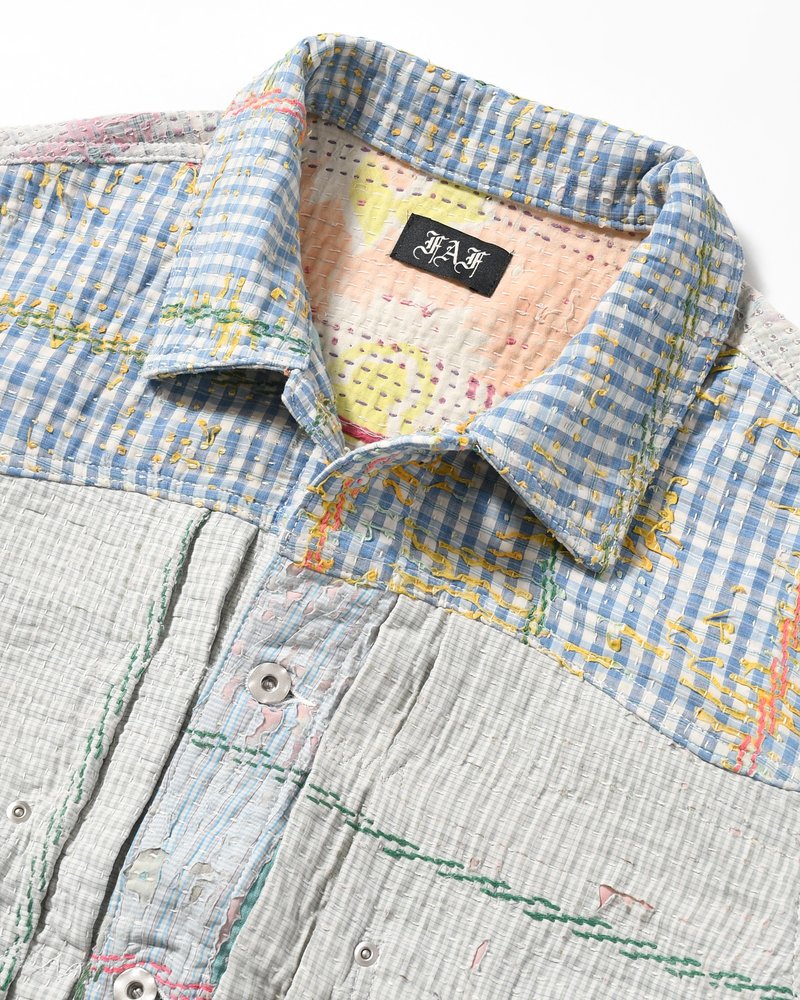 KANTHA QUILT TYPE-2.5 JACKET size:2 -TYPE:C-