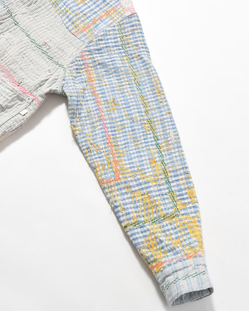 KANTHA QUILT TYPE-2.5 JACKET size:2 -TYPE:C-