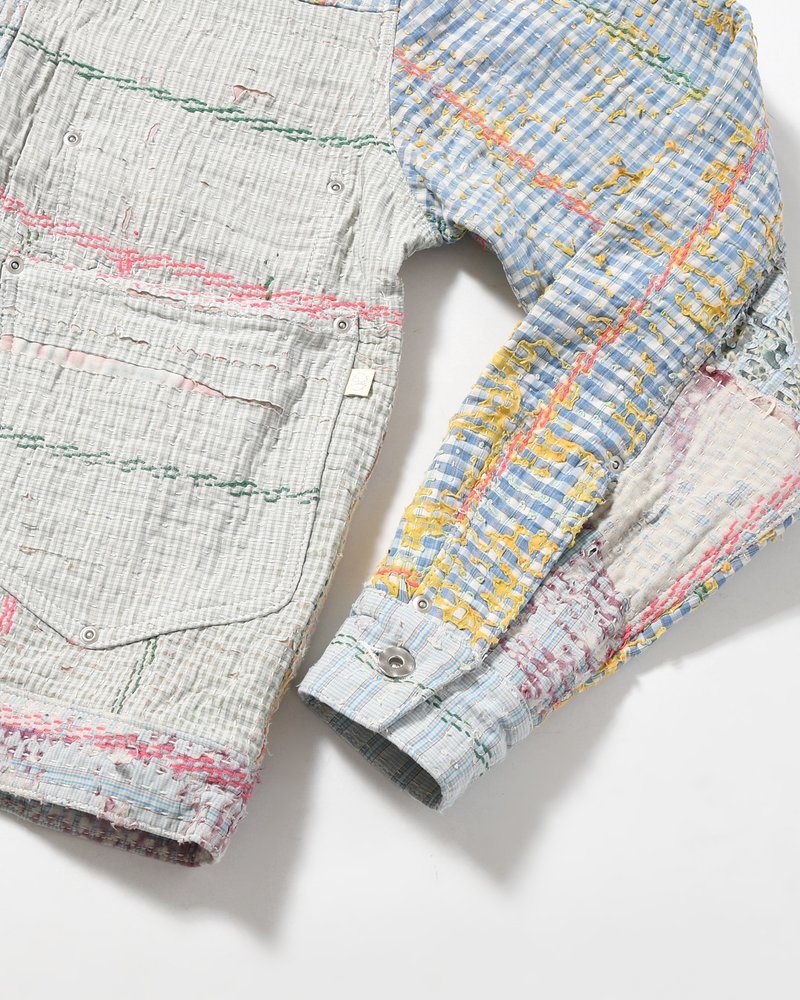KANTHA QUILT TYPE-2.5 JACKET size:2 -TYPE:C-