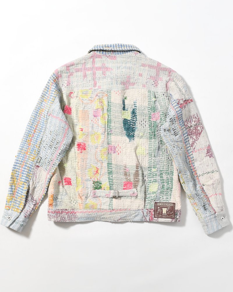 KANTHA QUILT TYPE-2.5 JACKET size:2 -TYPE:C-