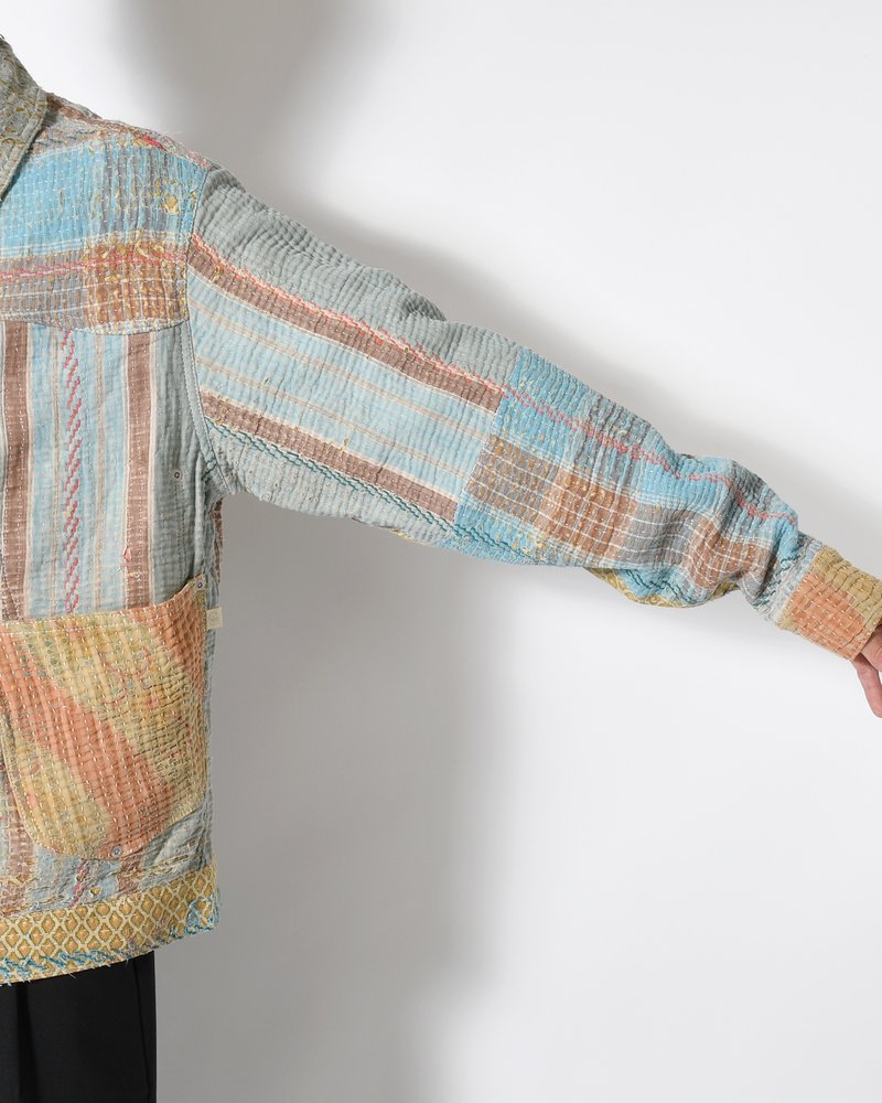 KANTHA QUILT TYPE-2.5 JACKET size:2 -TYPE:D-