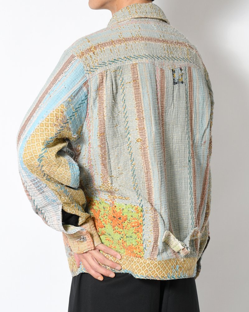 KANTHA QUILT TYPE-2.5 JACKET size:2 -TYPE:D-