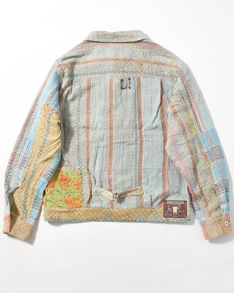 KANTHA QUILT TYPE-2.5 JACKET size:2 -TYPE:D-