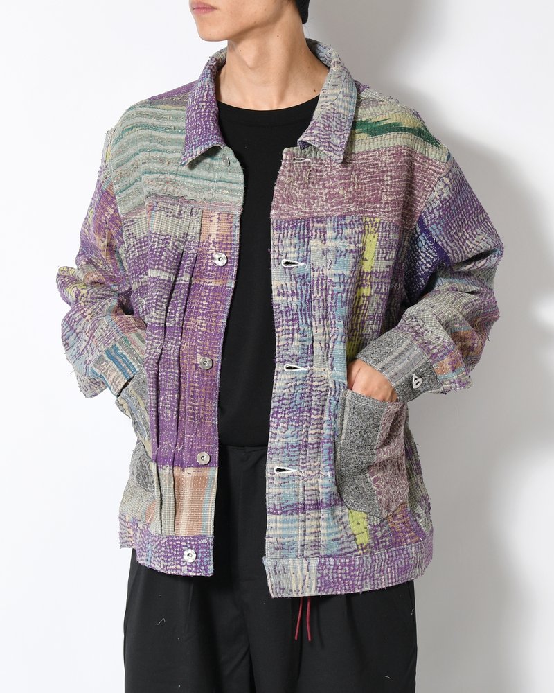 KANTHA QUILT TYPE-2.5 JACKET size:3 -TYPE:E-