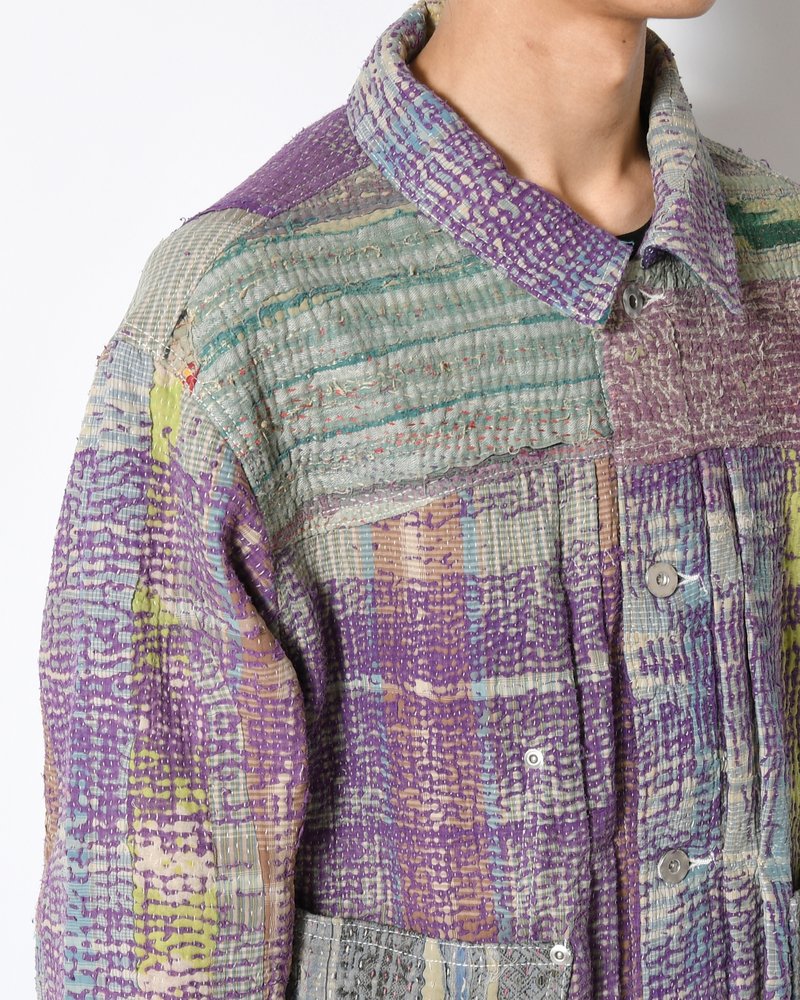 KANTHA QUILT TYPE-2.5 JACKET size:3 -TYPE:E-