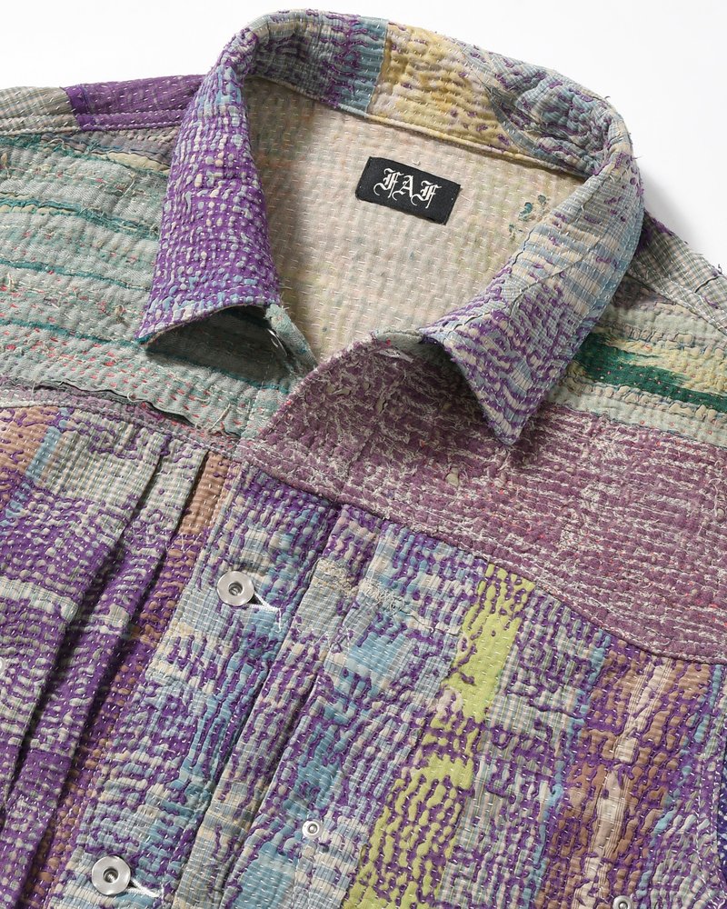 KANTHA QUILT TYPE-2.5 JACKET size:3 -TYPE:E-