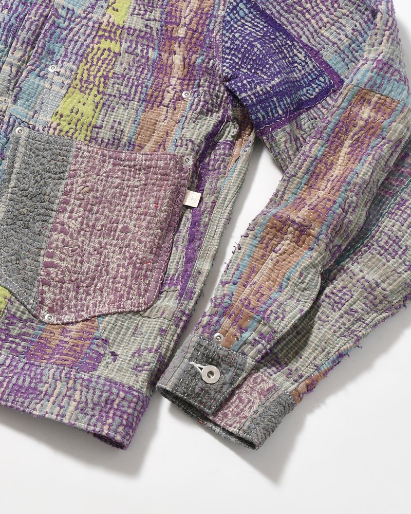 KANTHA QUILT TYPE-2.5 JACKET size:3 -TYPE:E-