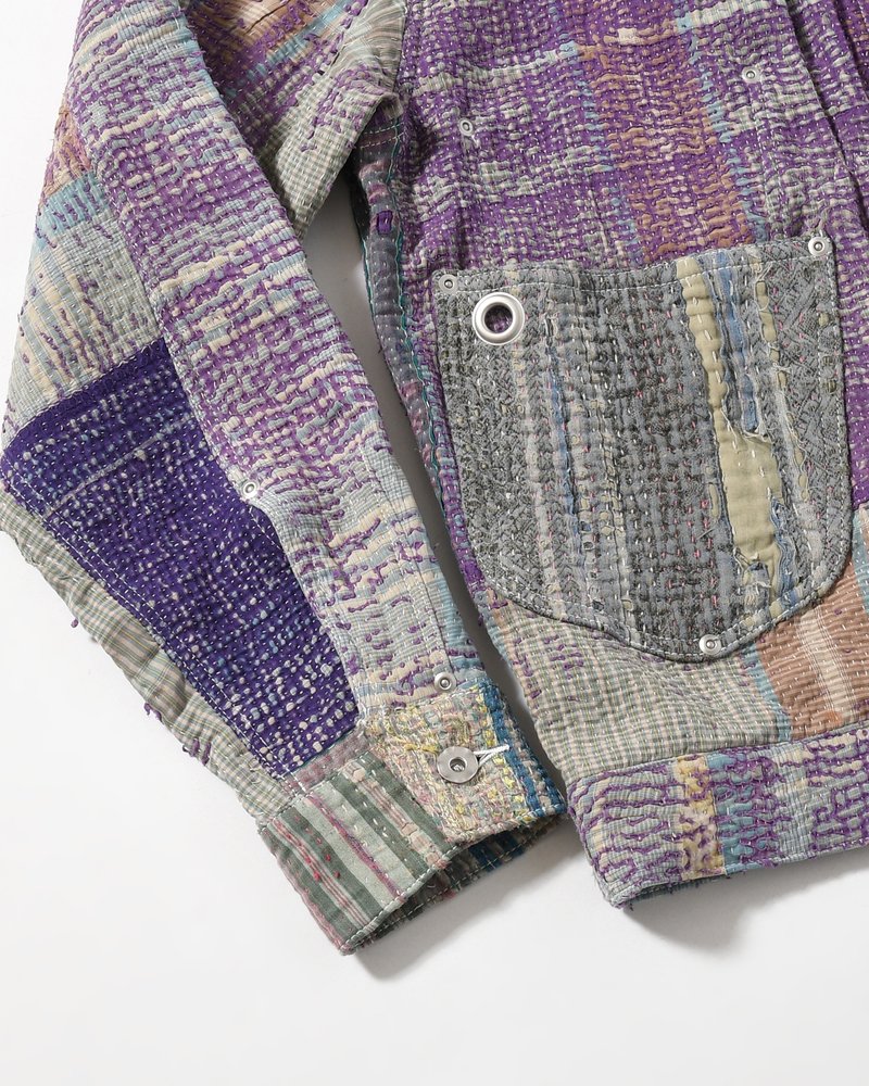 KANTHA QUILT TYPE-2.5 JACKET size:3 -TYPE:E-